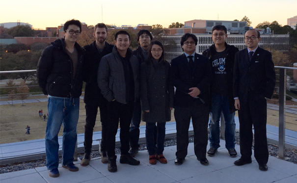 From left to right: Xiaozheng Li (Prof. Banta's group), Matt Conway (former CRIS member), Albert, Dan Zhao (Prof. Kumar's group), Jingyun Ye (Dan's wife), Miguel, Yi Liu (former Columbia undergrad), and Yu